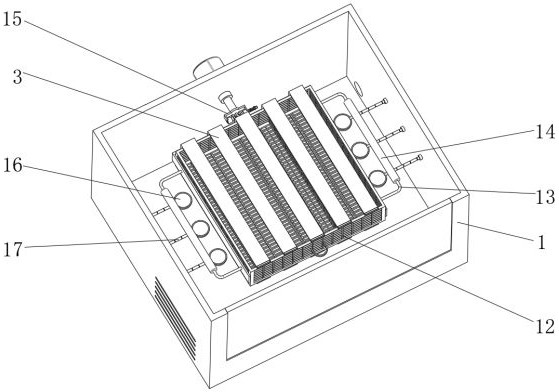 Medical instrument cleaning device for ultrasonic department and using method of medical instrument cleaning device