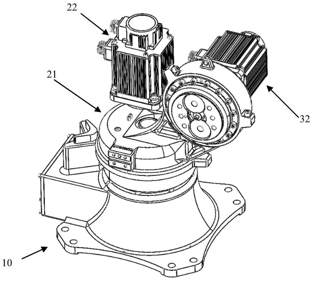 Industrial robot center distance adjusting ring