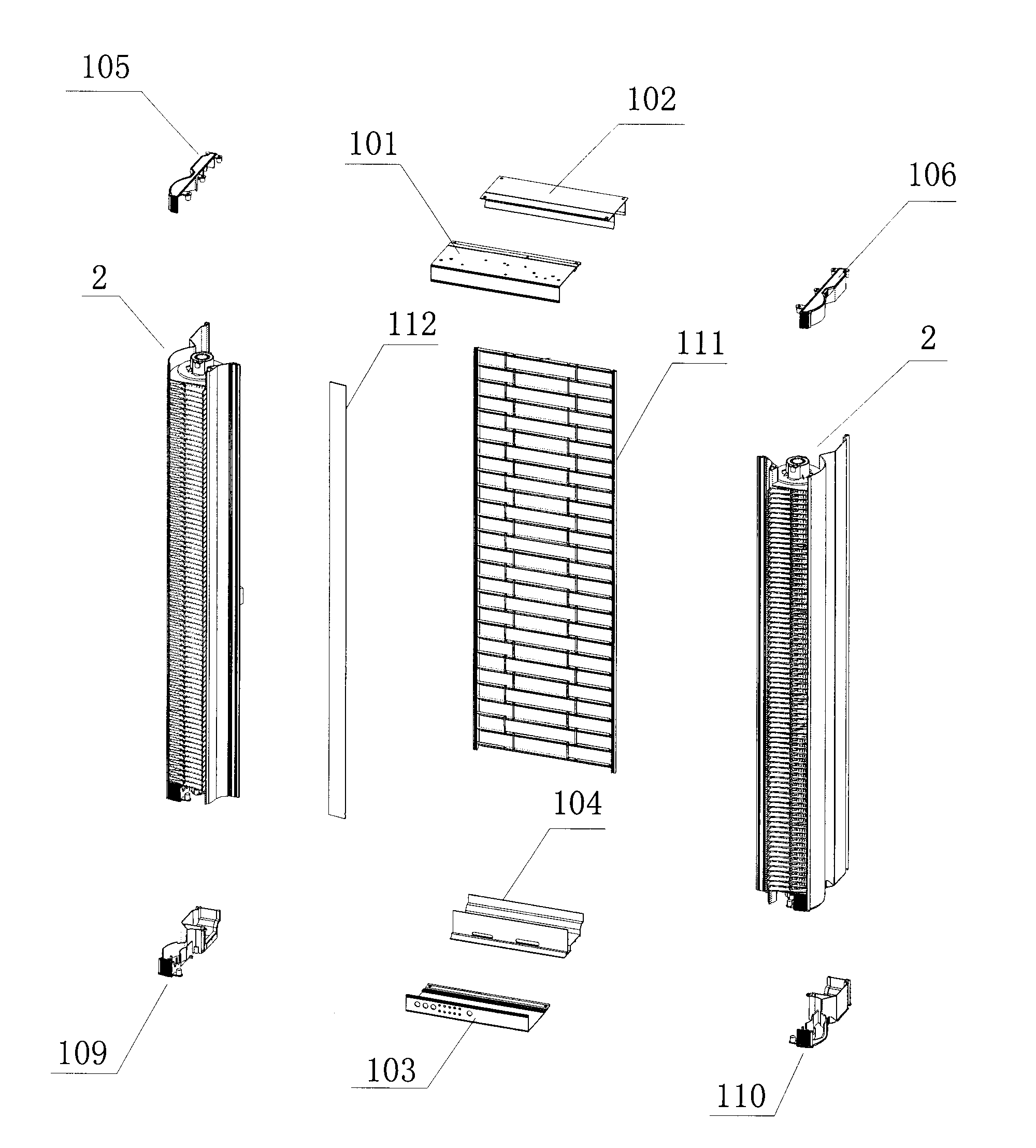 Venting and cooling air conditioner