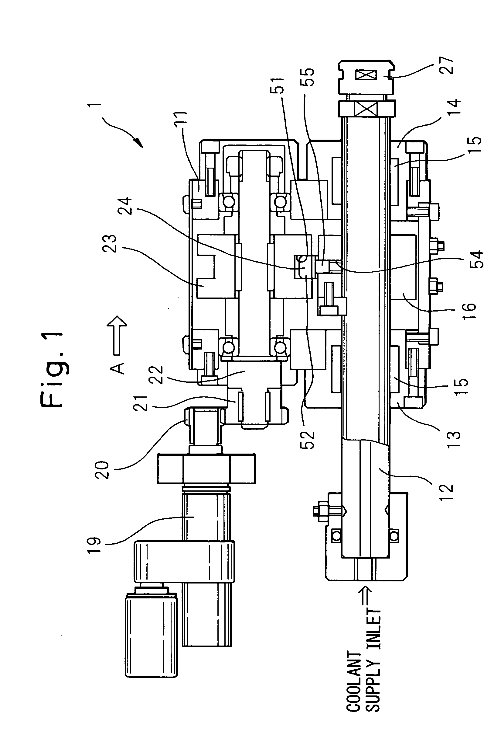 Vibration machining device and vibration machining method