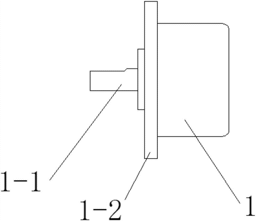 Guide vane position feedback device for horizontal hydraulic turbine set