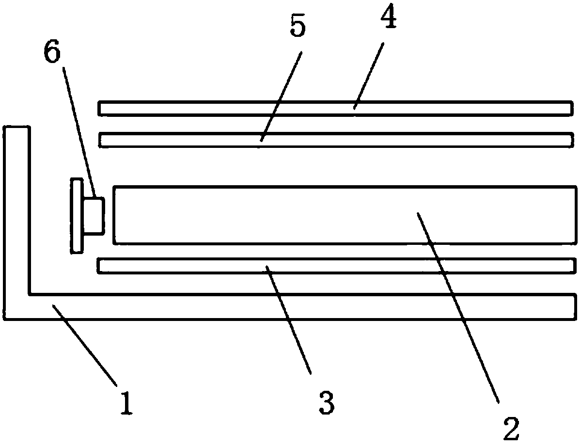 Side-in type backlight source based on sinking cup type LED lamp beads