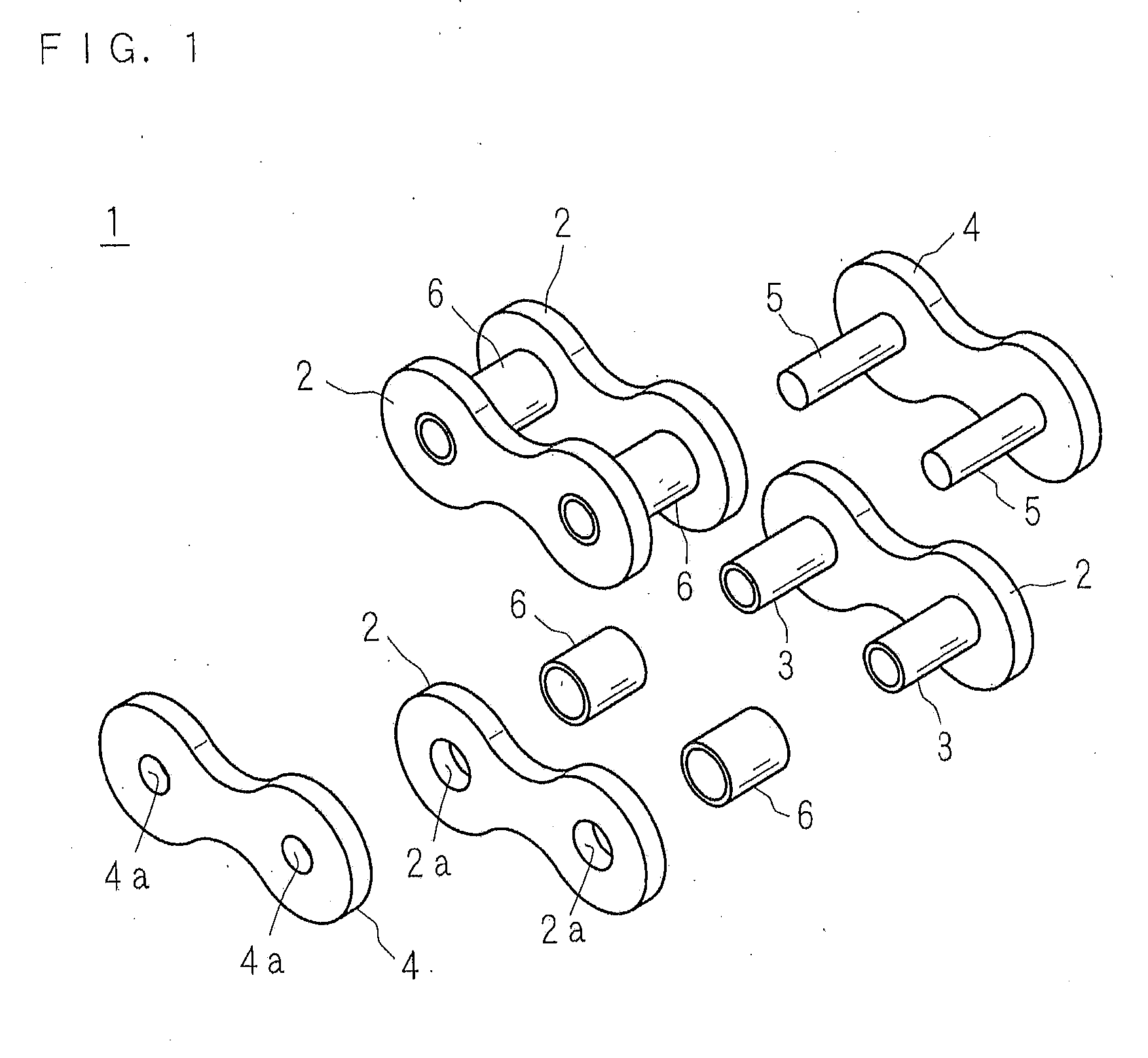 Lubricant and oil-free chain