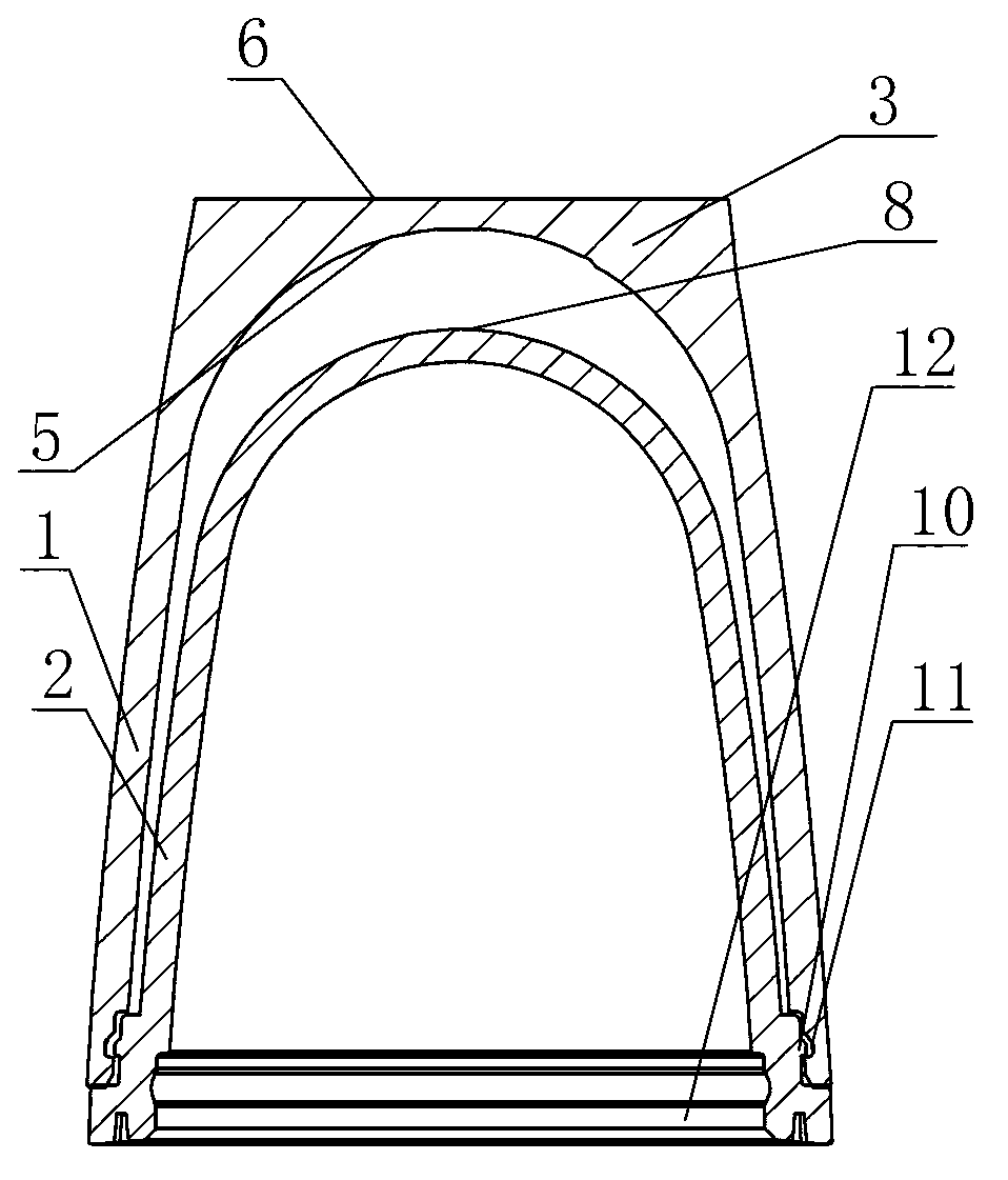 Cosmetic bottle with pump