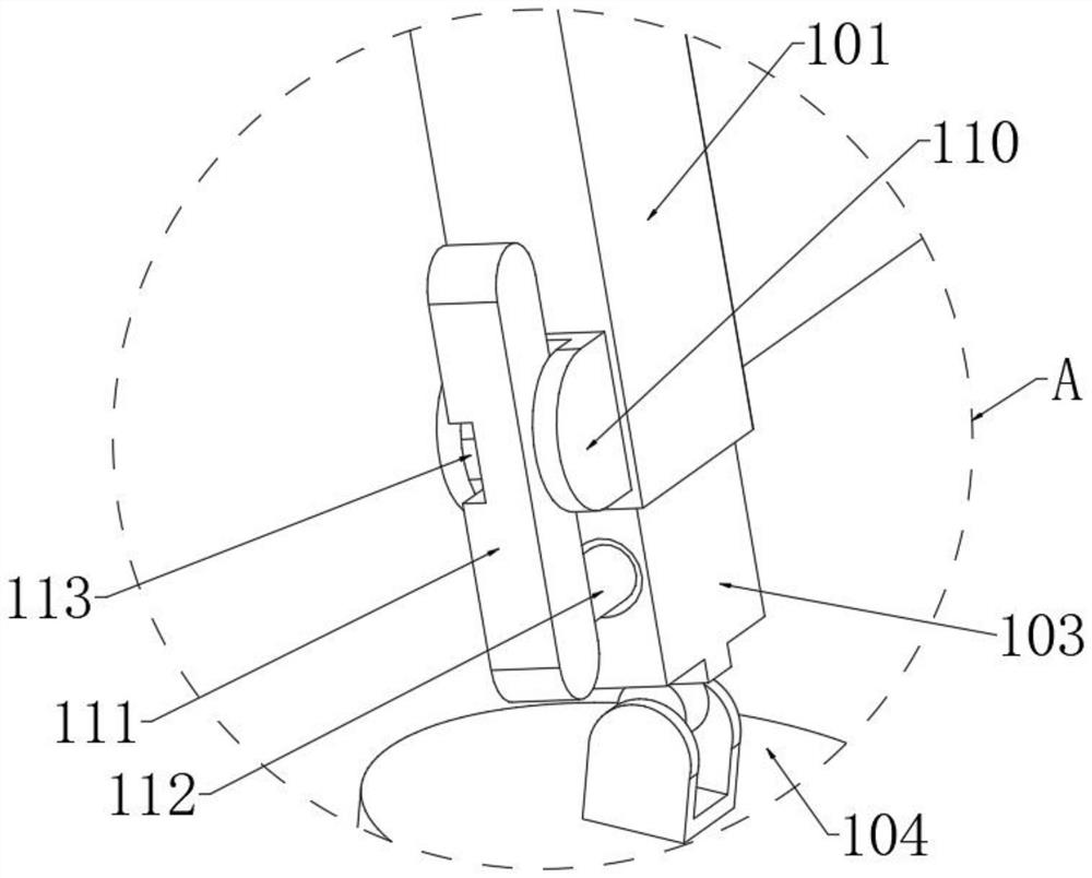 Rehabilitation physiotherapy device for ankylosing spondylitis patient based on artificial intelligence