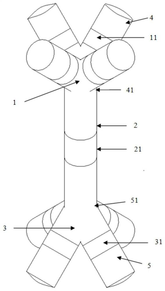 Steel bar connecting component and combination thereof