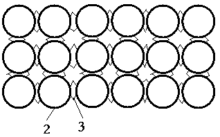 A kind of crosslinked nanoparticle film and preparation method and thin film optoelectronic device