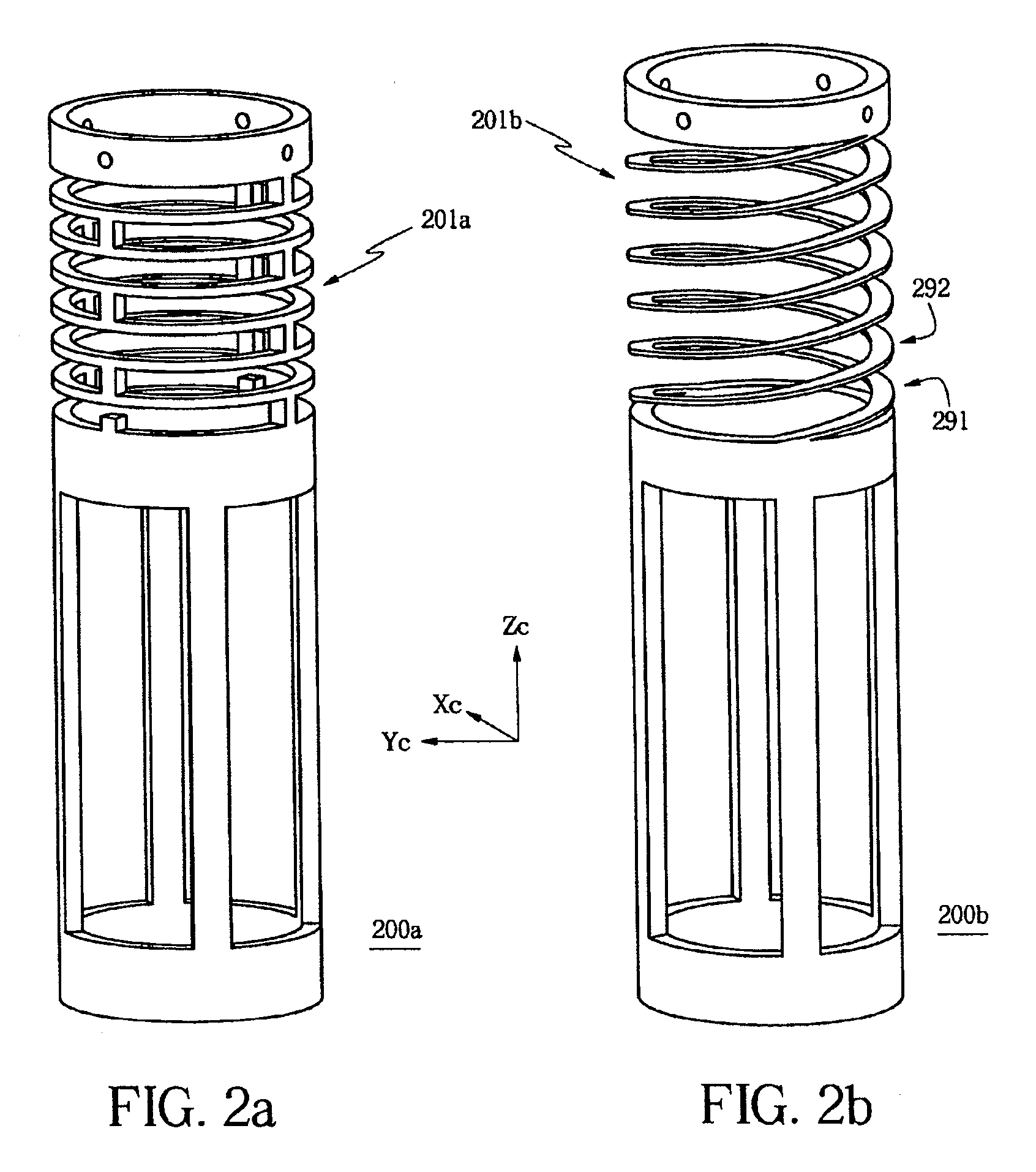 Tubular compliant mechanisms for ultrasonic imaging systems and intravascular interventional devices