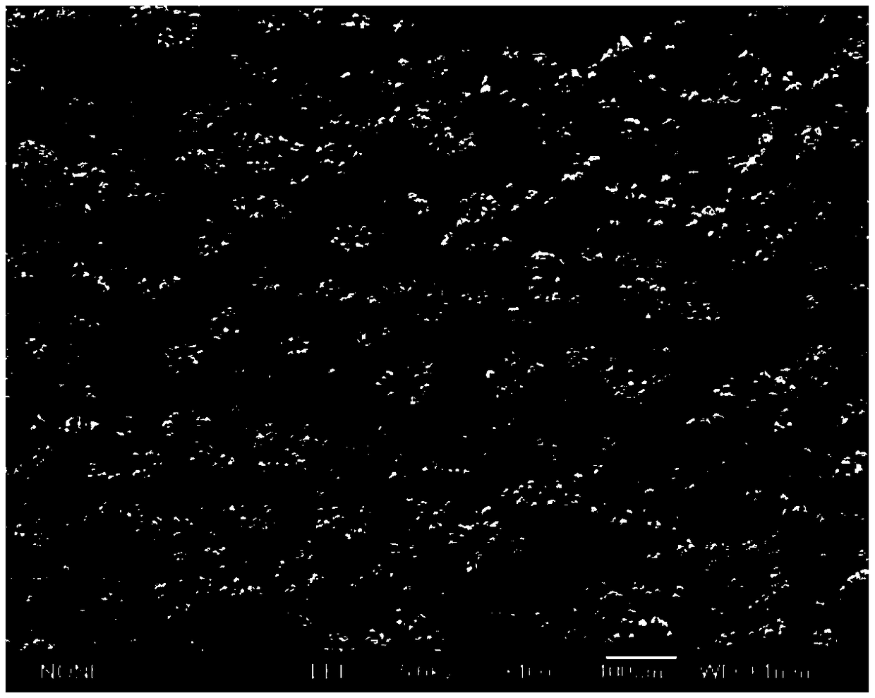 Technology for preparing coarsened nickel foil with electrodeposition method