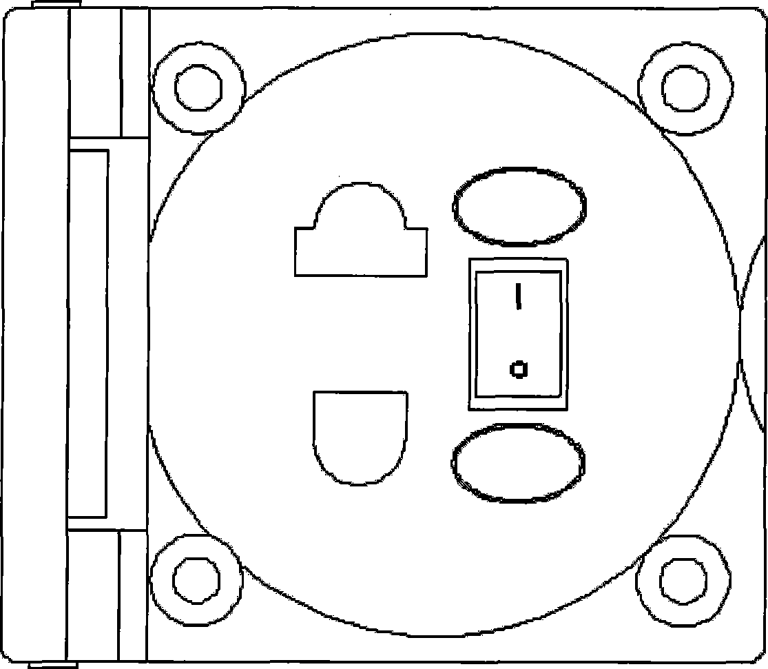 Integrated mirror plane case