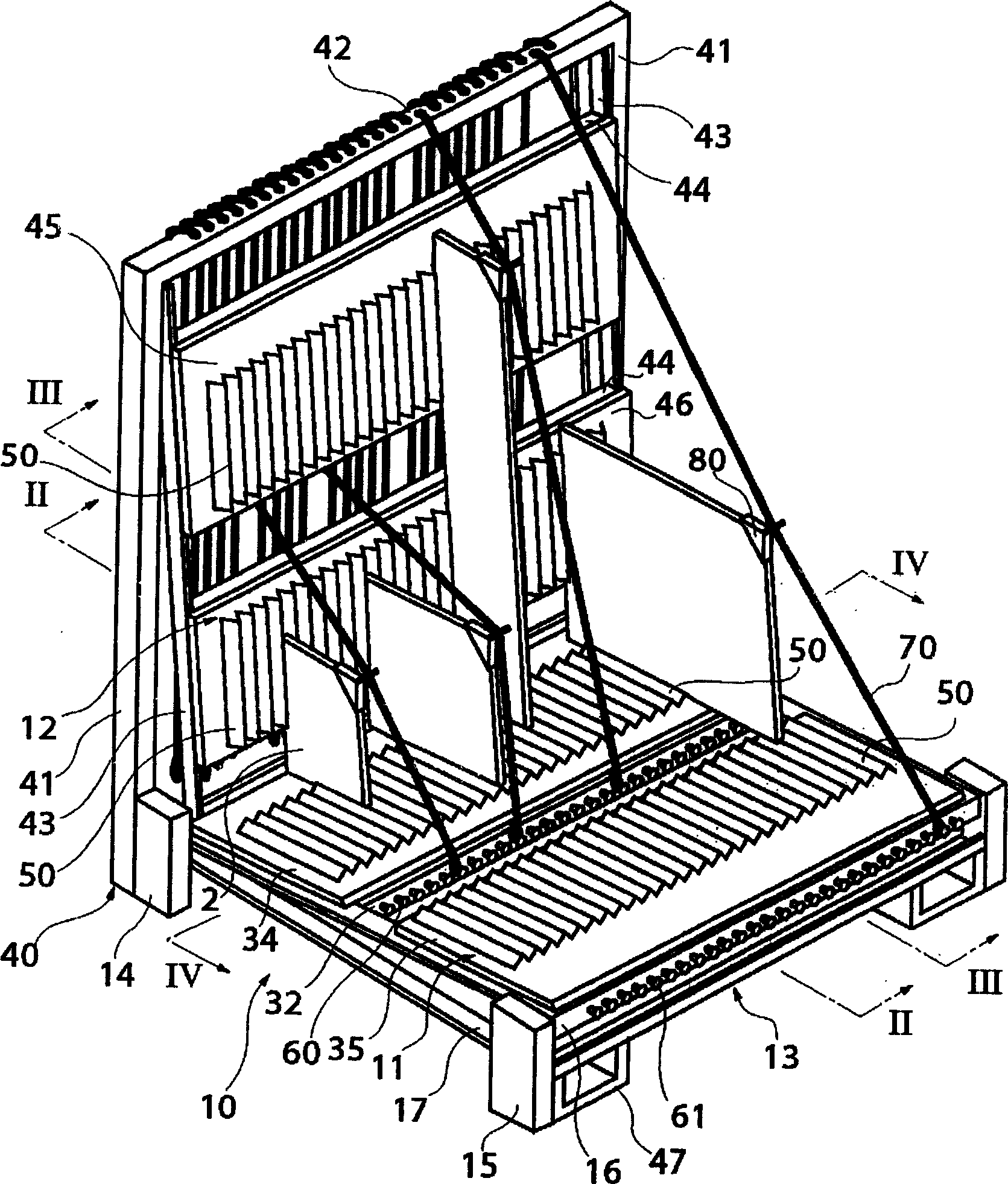 Platelike body transporting device