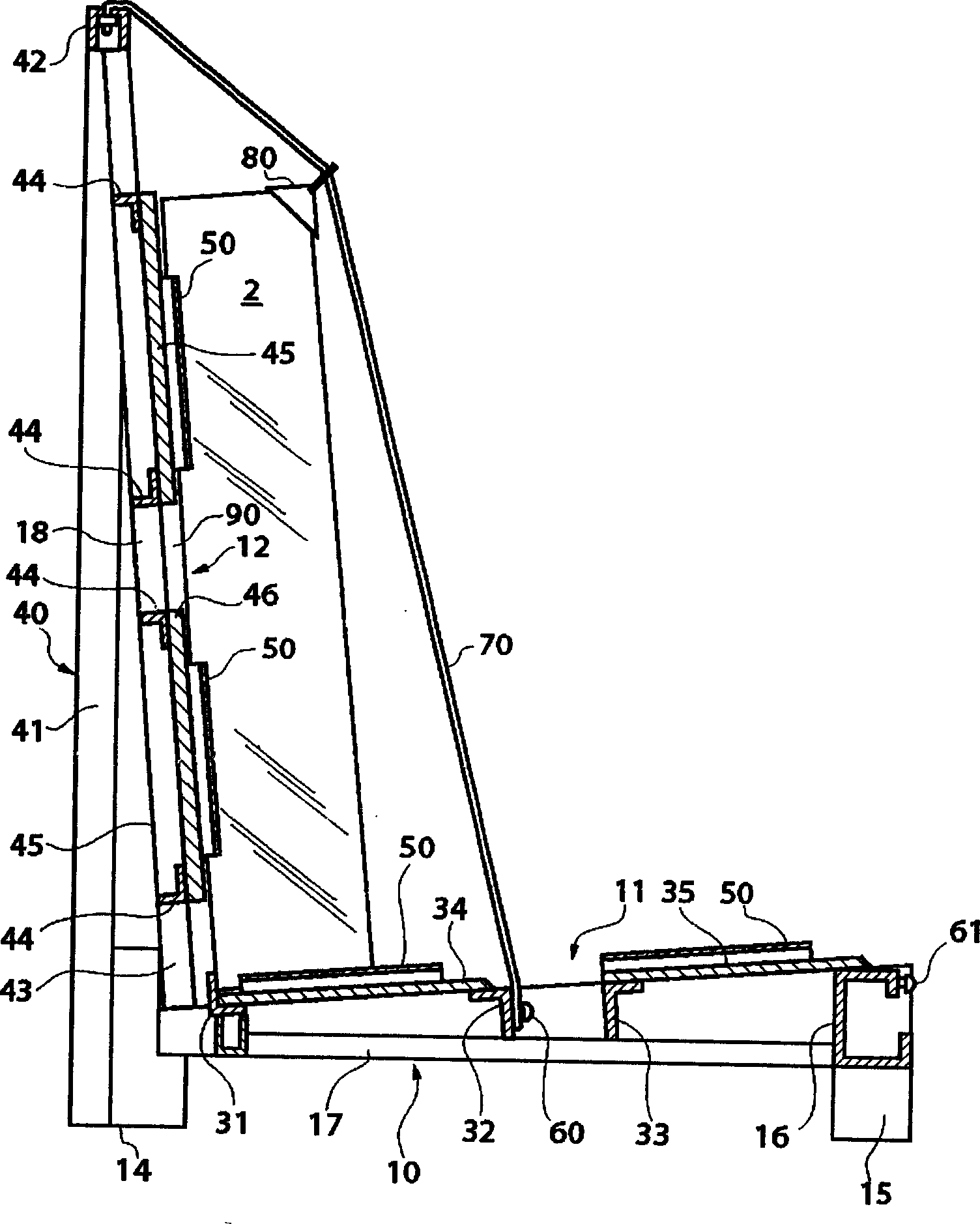 Platelike body transporting device