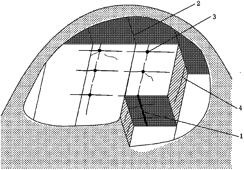 Explosion method of dimension stone production in joint development rock