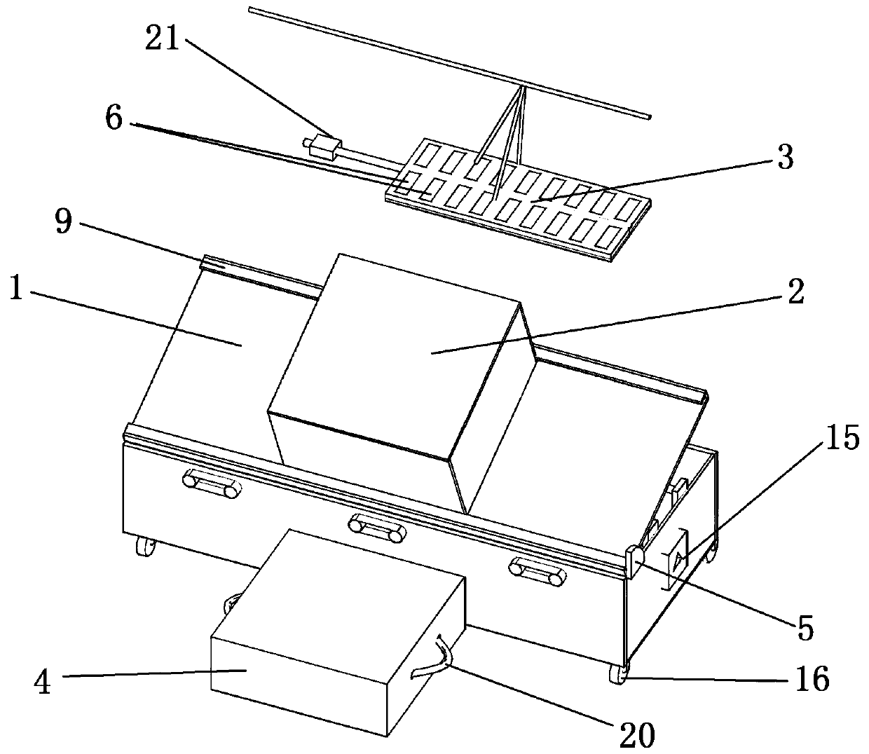 Experimental method for the study of erosion resistance of vegetation slopes