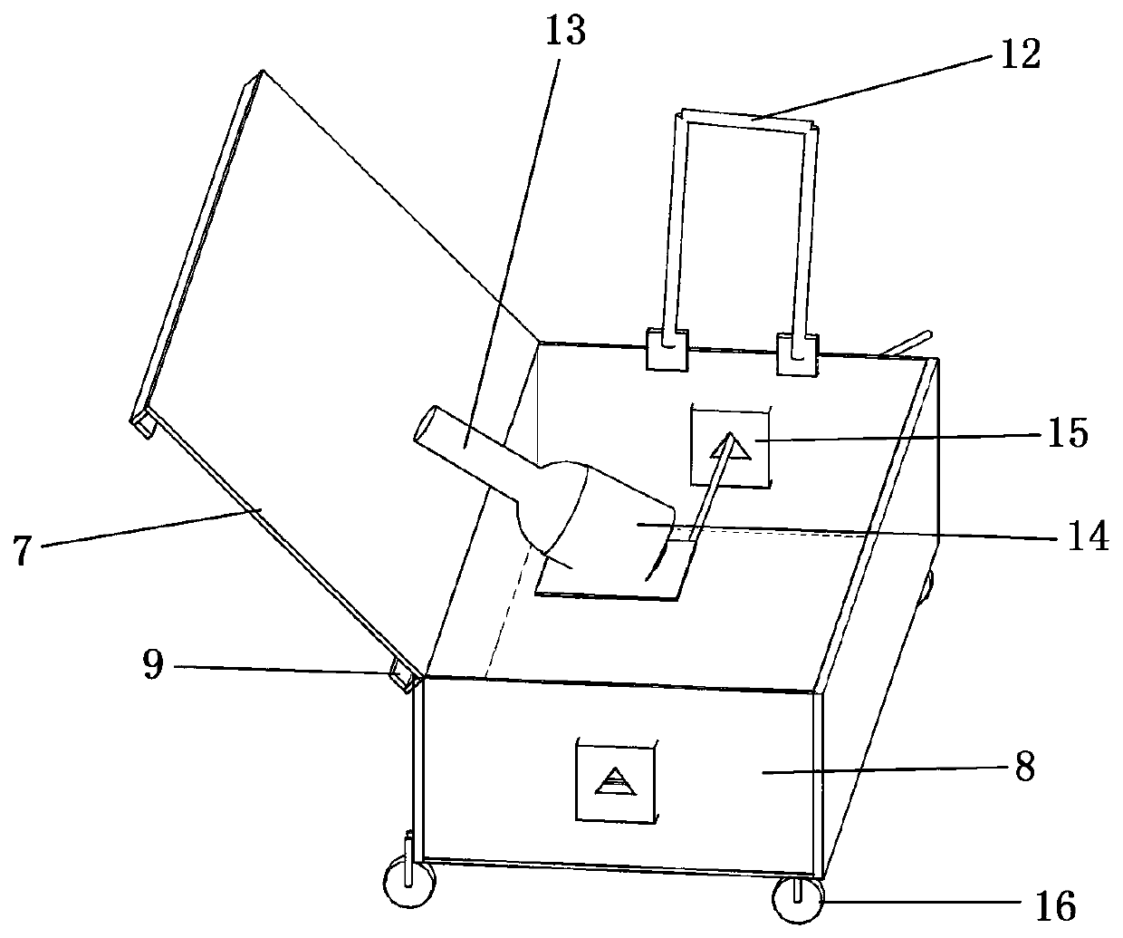 Experimental method for the study of erosion resistance of vegetation slopes