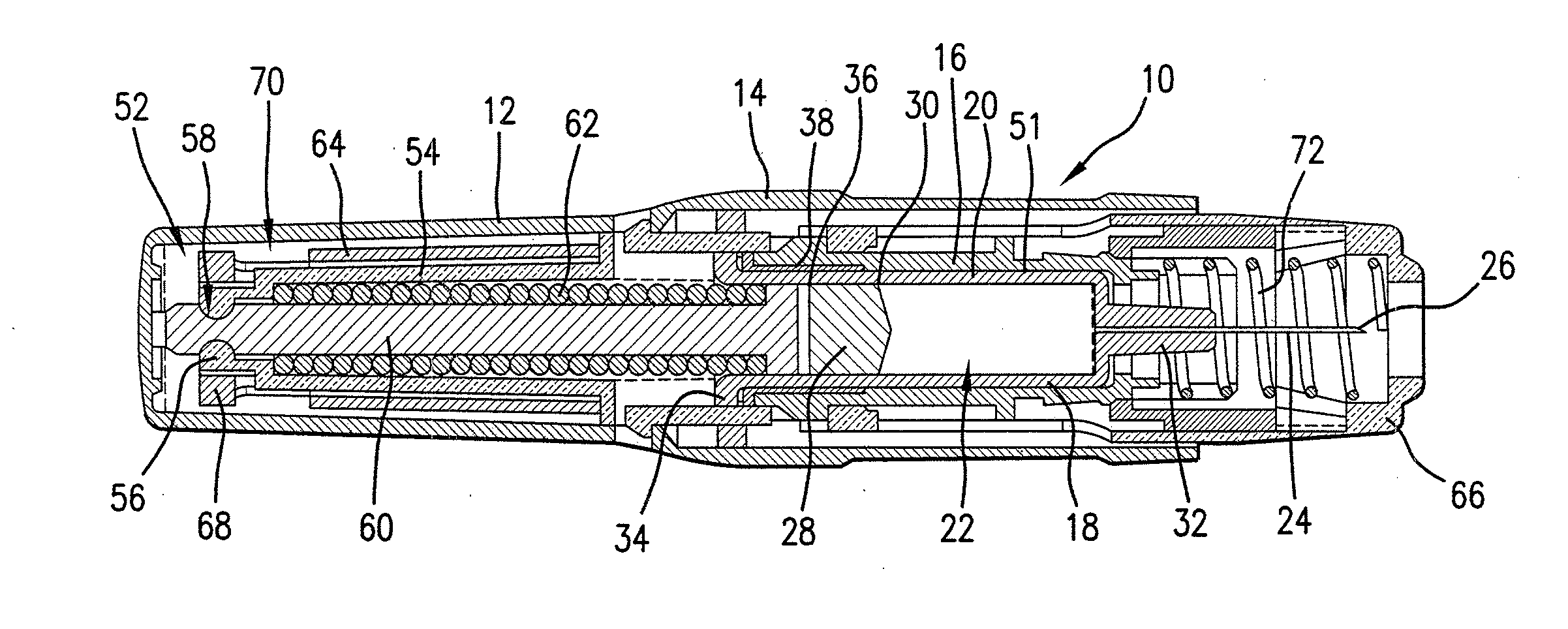 Prefilled syringe jet injector