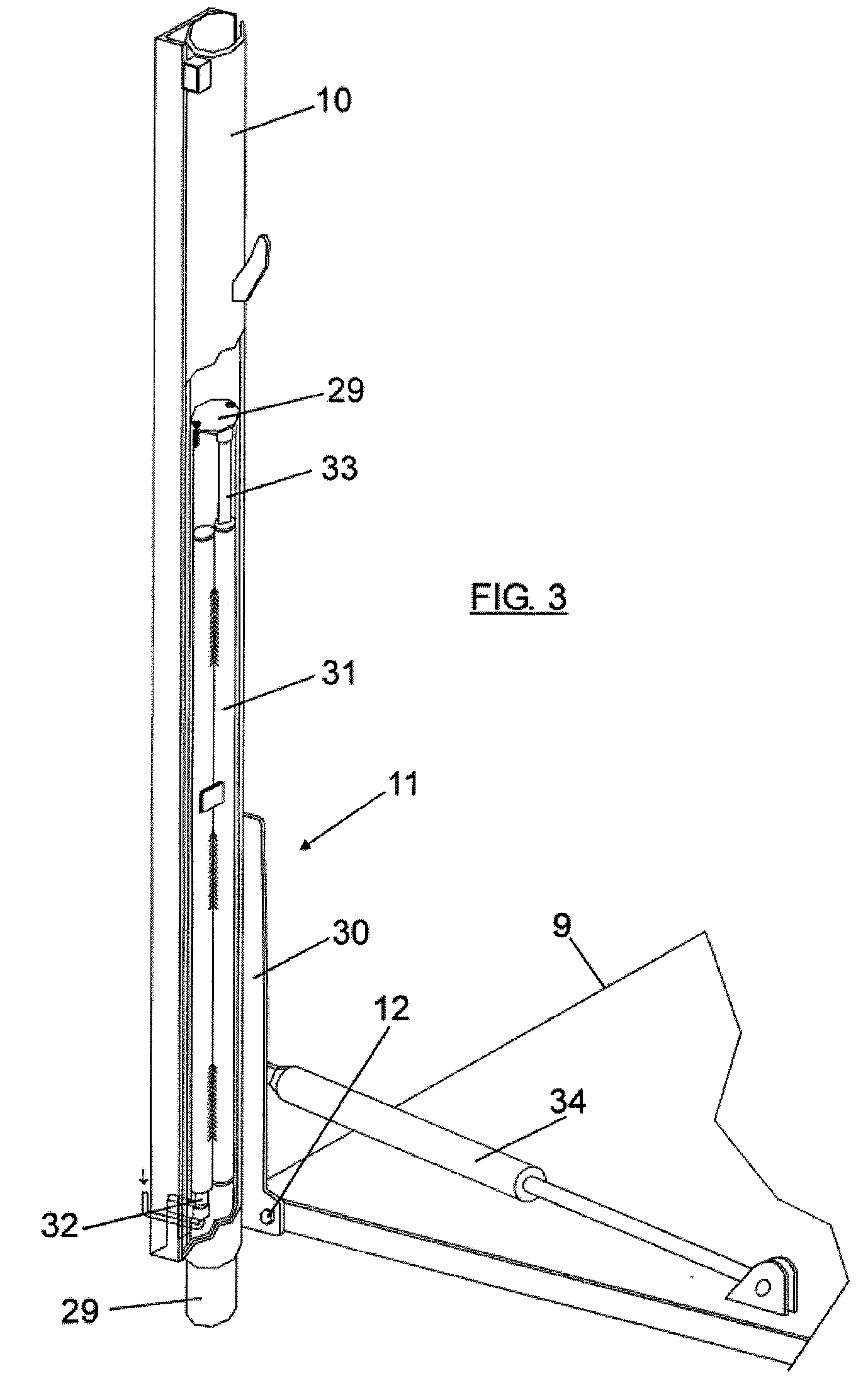 Vehicle for transporting livestock