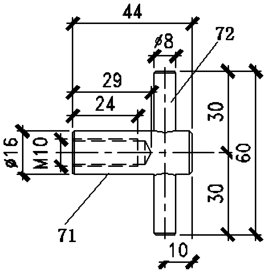 Curtain wall mounting structure