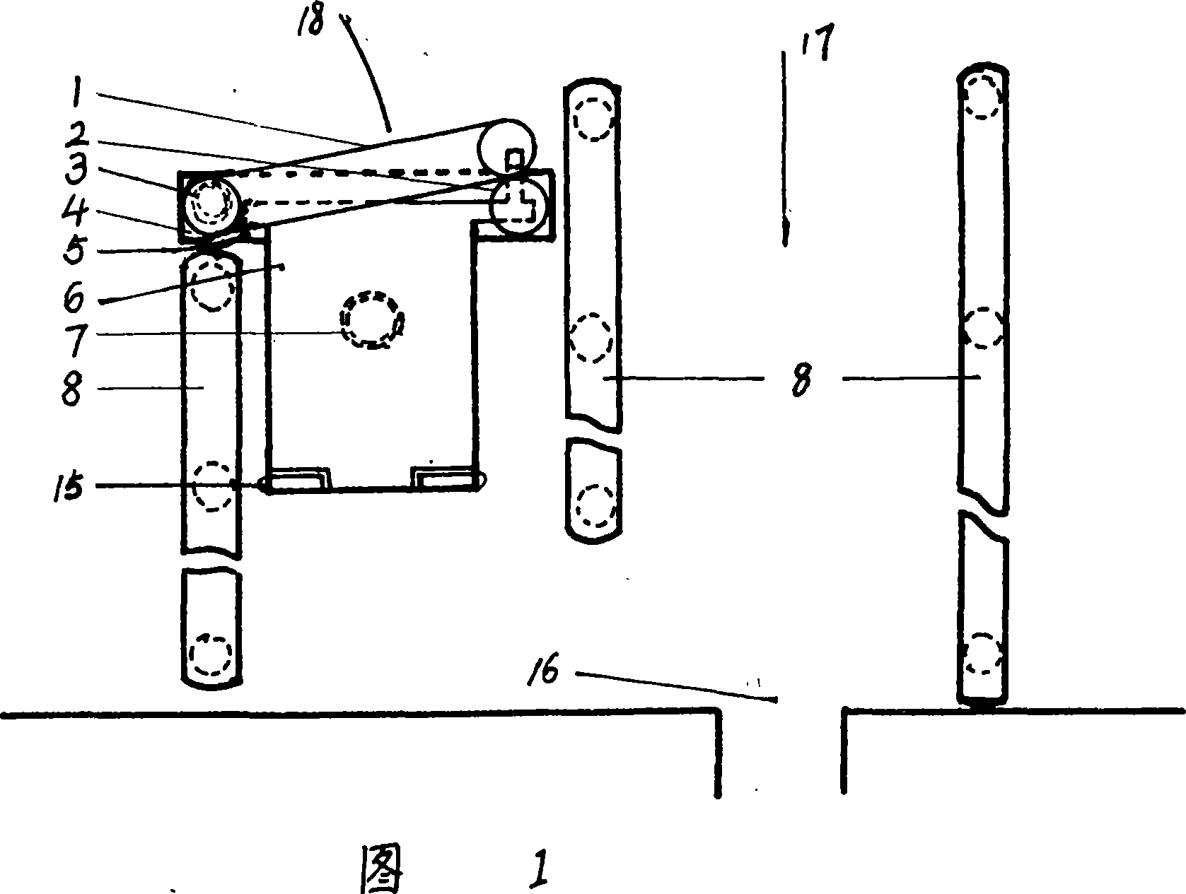 Unidirectional fence gate