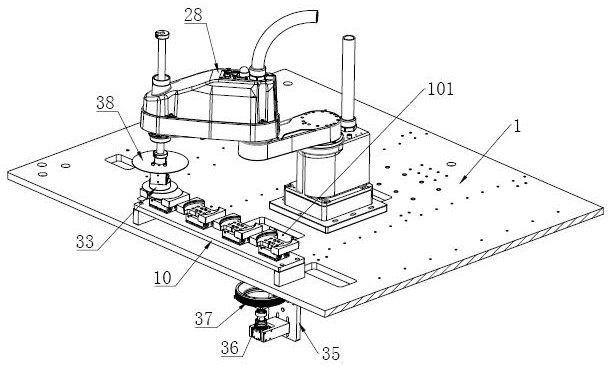 Automatic wafer feeding device for wafer feeding machine