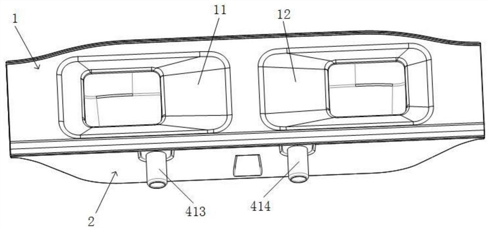 Detergent putting device of washing equipment and washing equipment