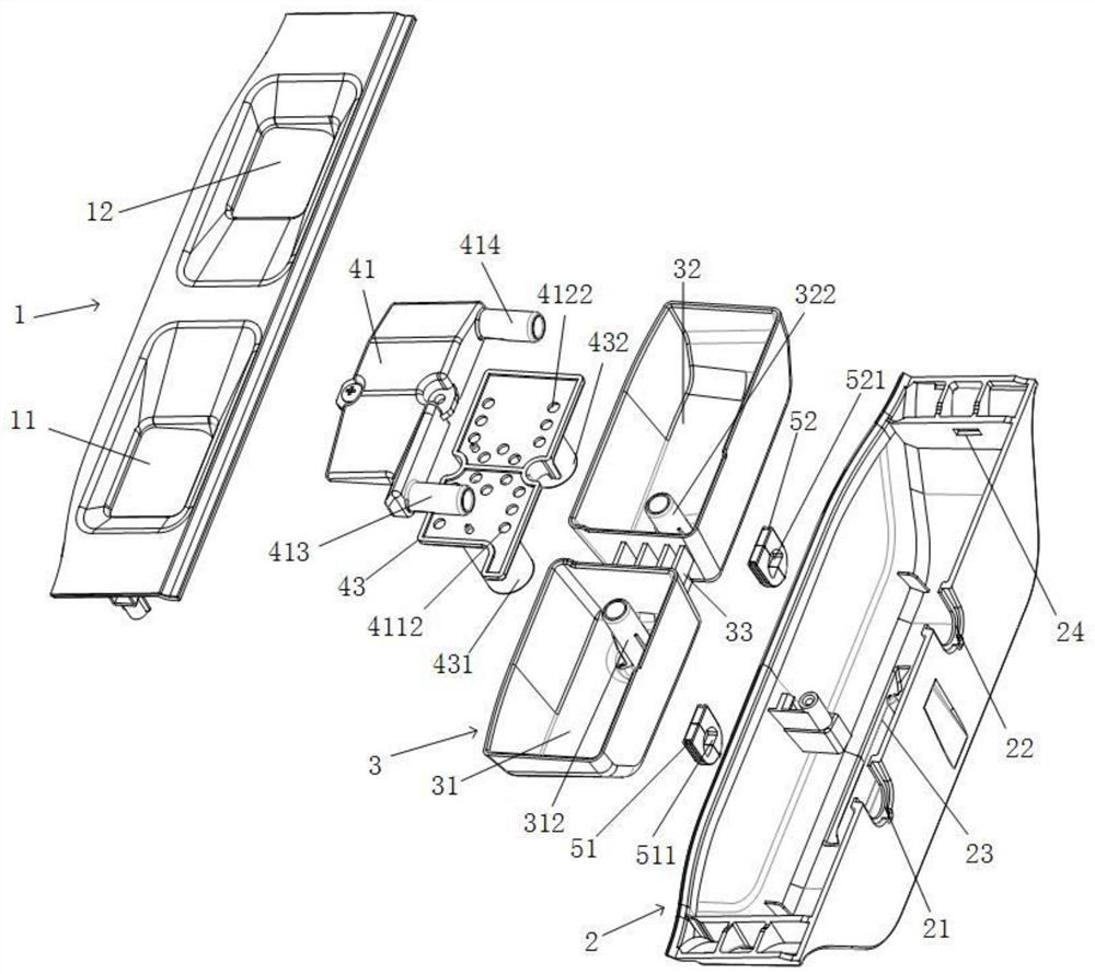 Detergent putting device of washing equipment and washing equipment