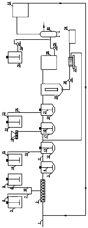 Movable fluorine-containing wastewater treatment method and device