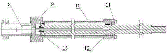 Spatial position coordinate real-time measuring device