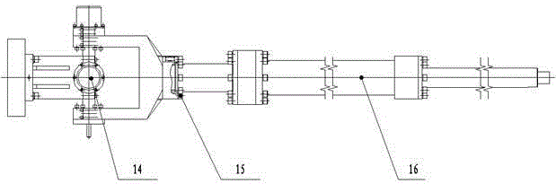 Spatial position coordinate real-time measuring device