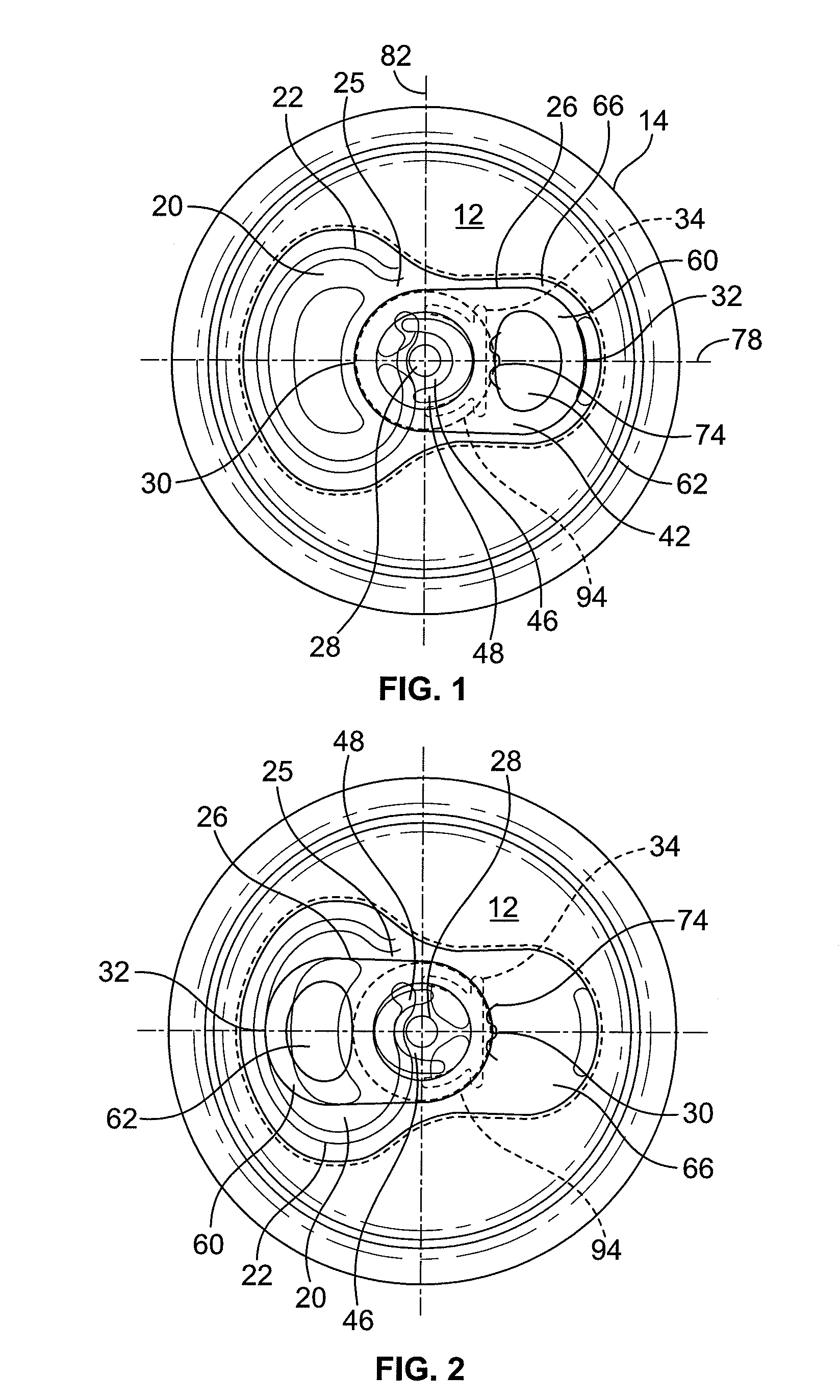 Beverage Can End With Vent Port