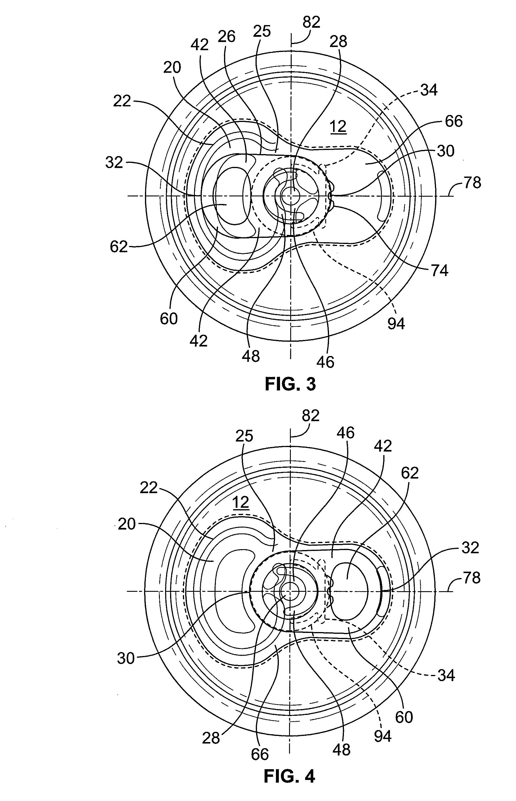 Beverage Can End With Vent Port