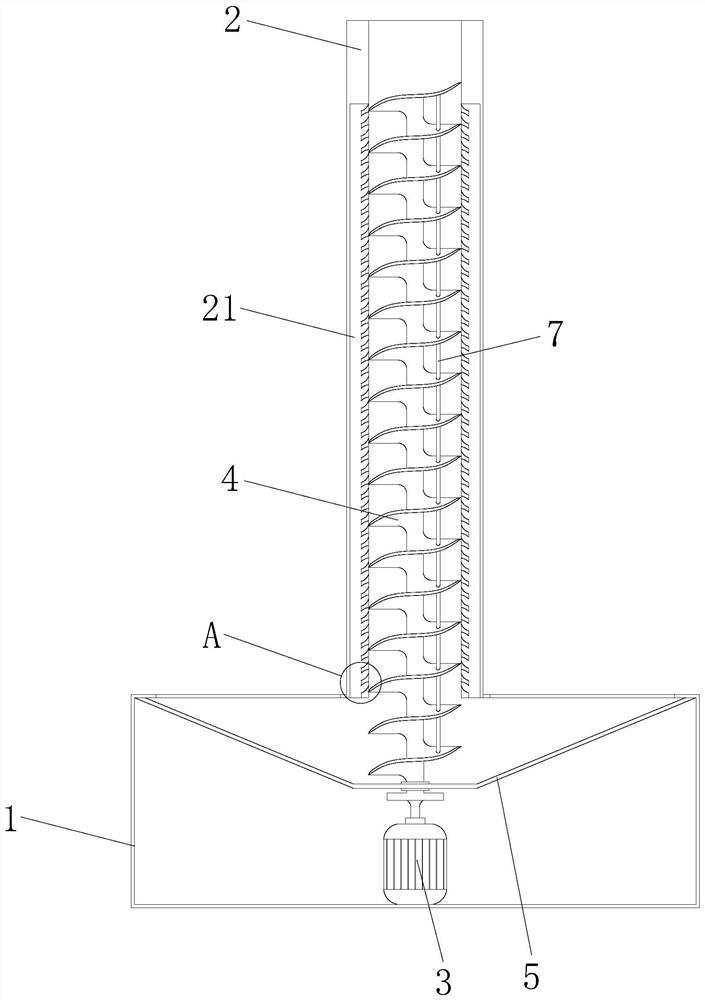 Screening device for fertilizer processing