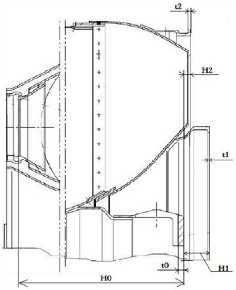 A turning method for thin-wall weakly rigid sheet-welding parts with ceramic coating