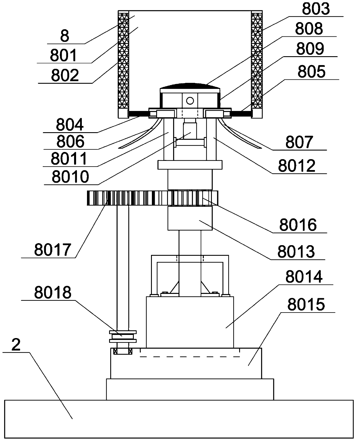 Ore fertilizer soil manufacture device