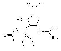 Derivatives of anti-influenza and anti-avian influenza medicament and application thereof