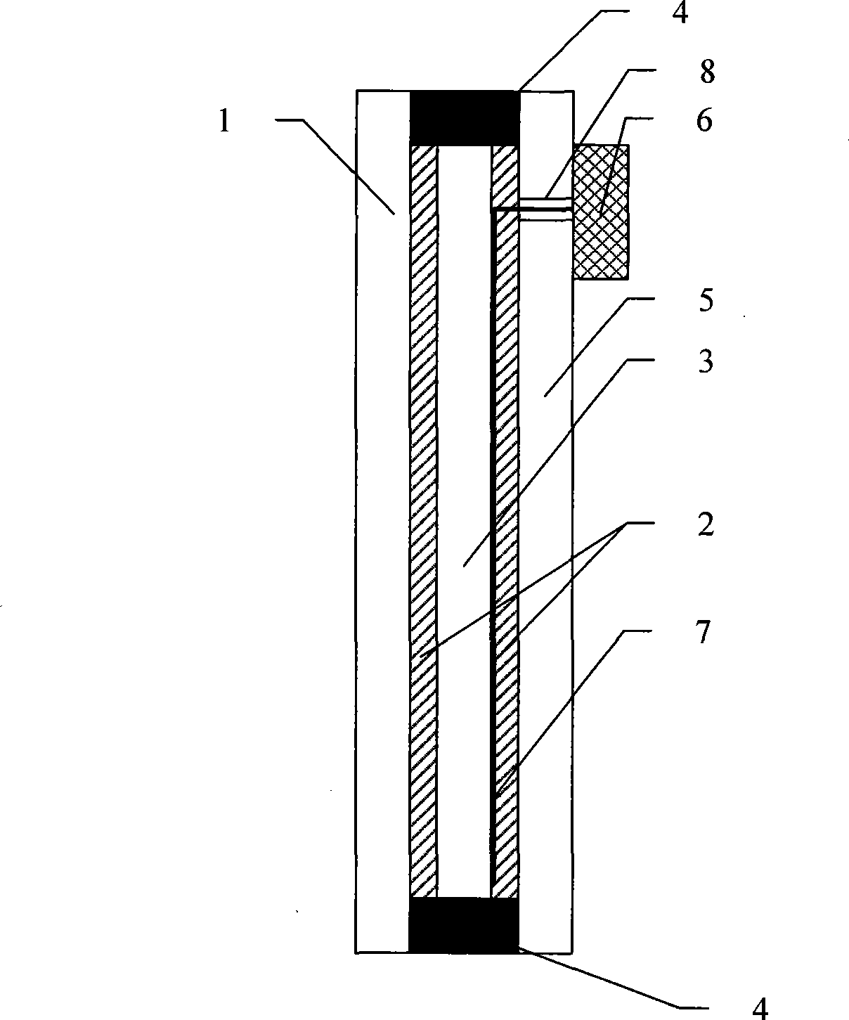 Special-shaped solar photovoltaic curtain wall glass and manufacturing method thereof