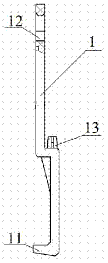 A switch opening and closing mechanism of an electric tool