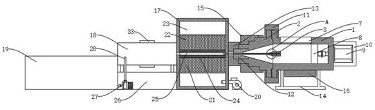 Polytetrafluoroethylene extrusion tube forming equipment