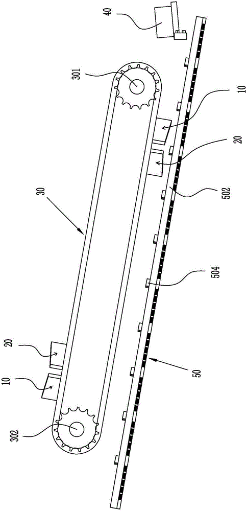 Impurity removing vibrating screen for peony seeds