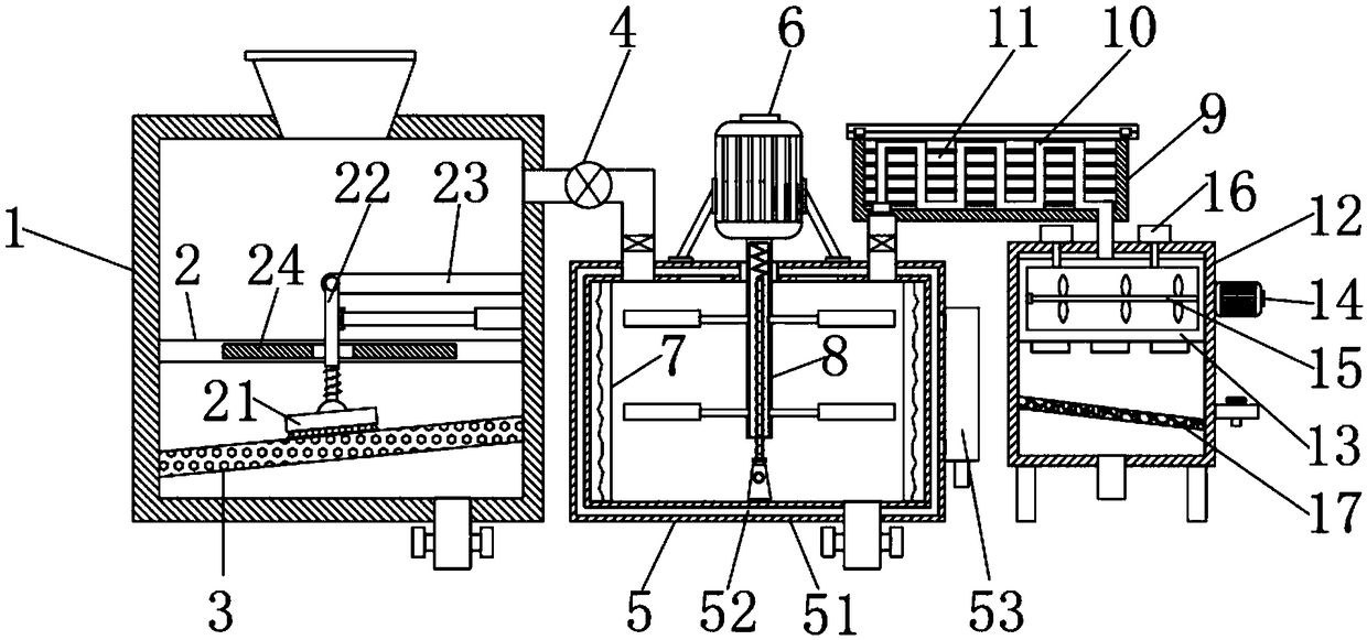 Salt-containing high concentrated organic wastewater treatment device and method