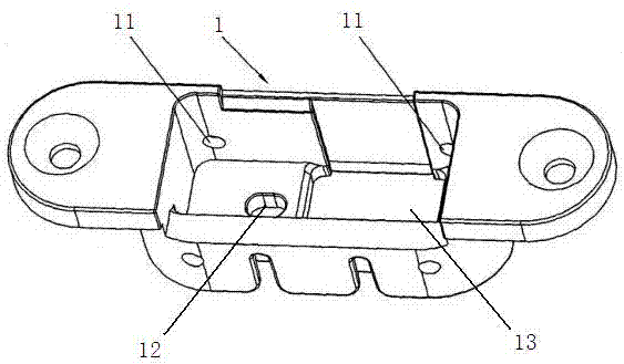 Adjustable three-dimensional hinge