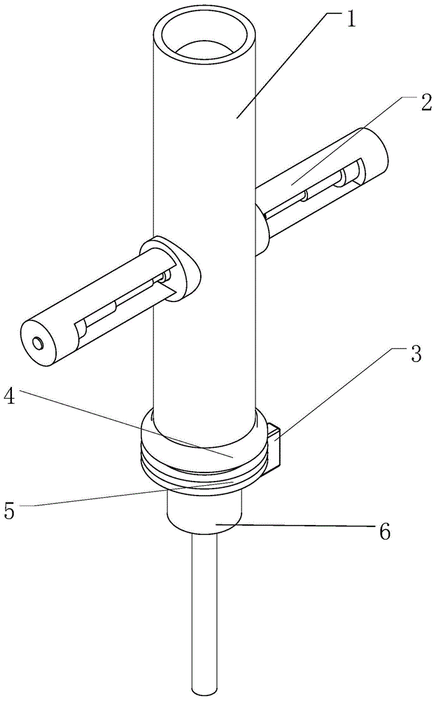 Structure immersing experiment emission device