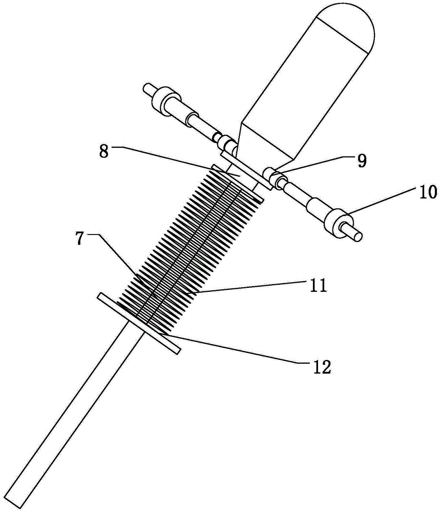 Structure immersing experiment emission device