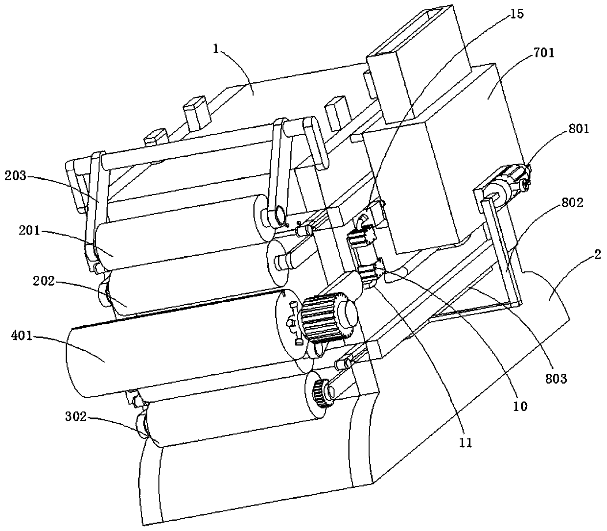 Textile fabric printing and dyeing equipment and printing and dyeing method