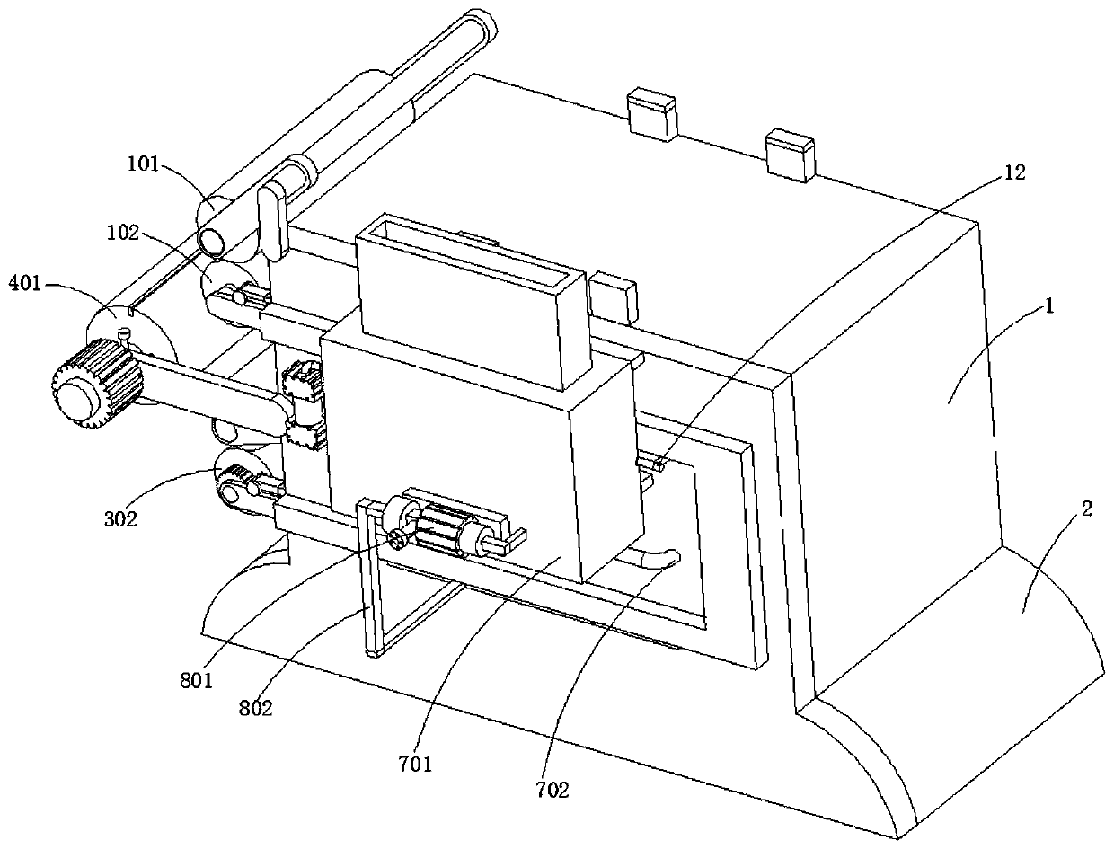 Textile fabric printing and dyeing equipment and printing and dyeing method