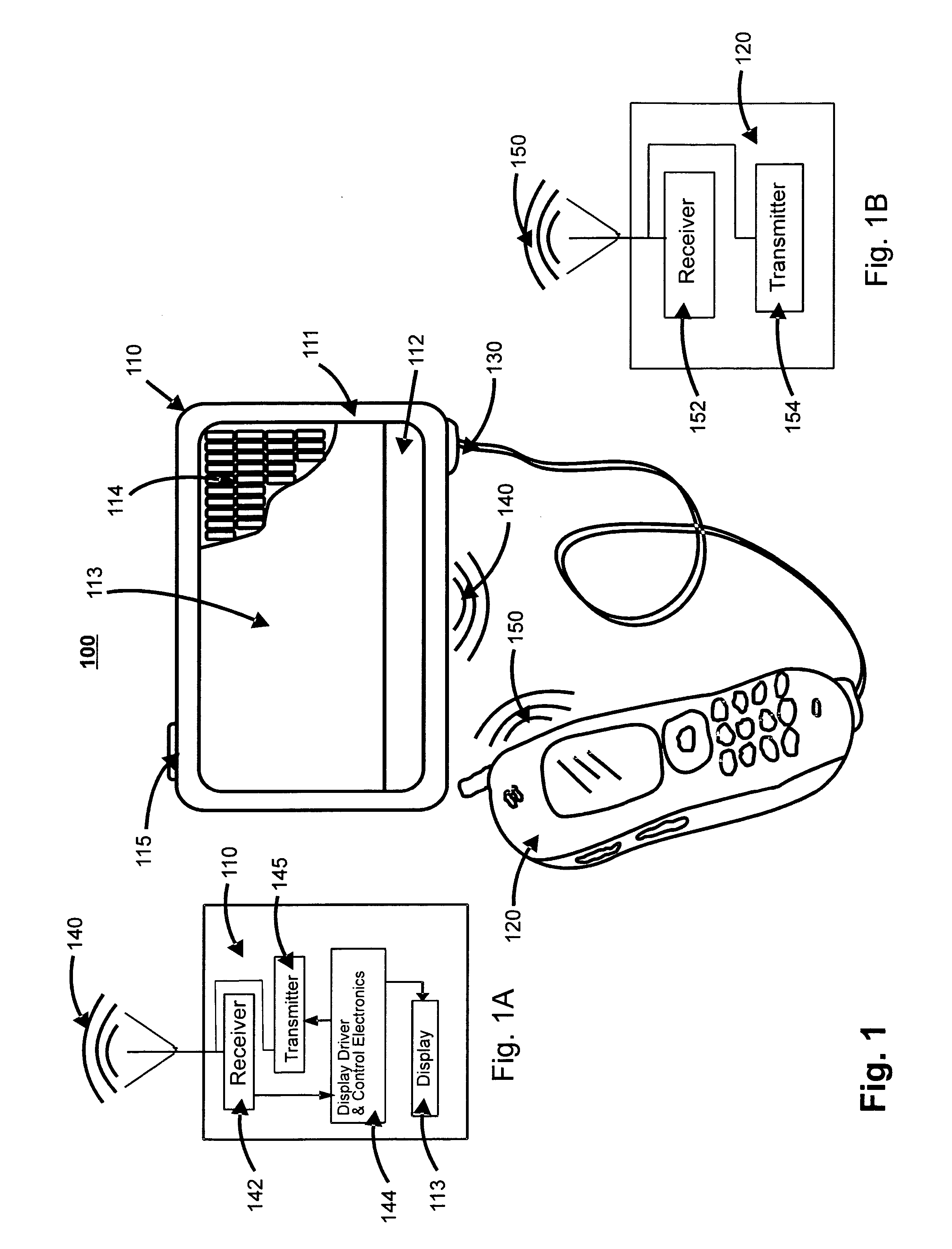 Remote cholesteric display