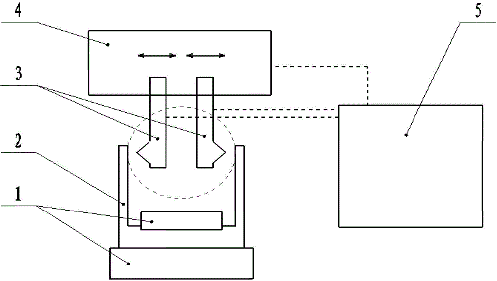 Conducting ring brush wire contact pressure detection method and device