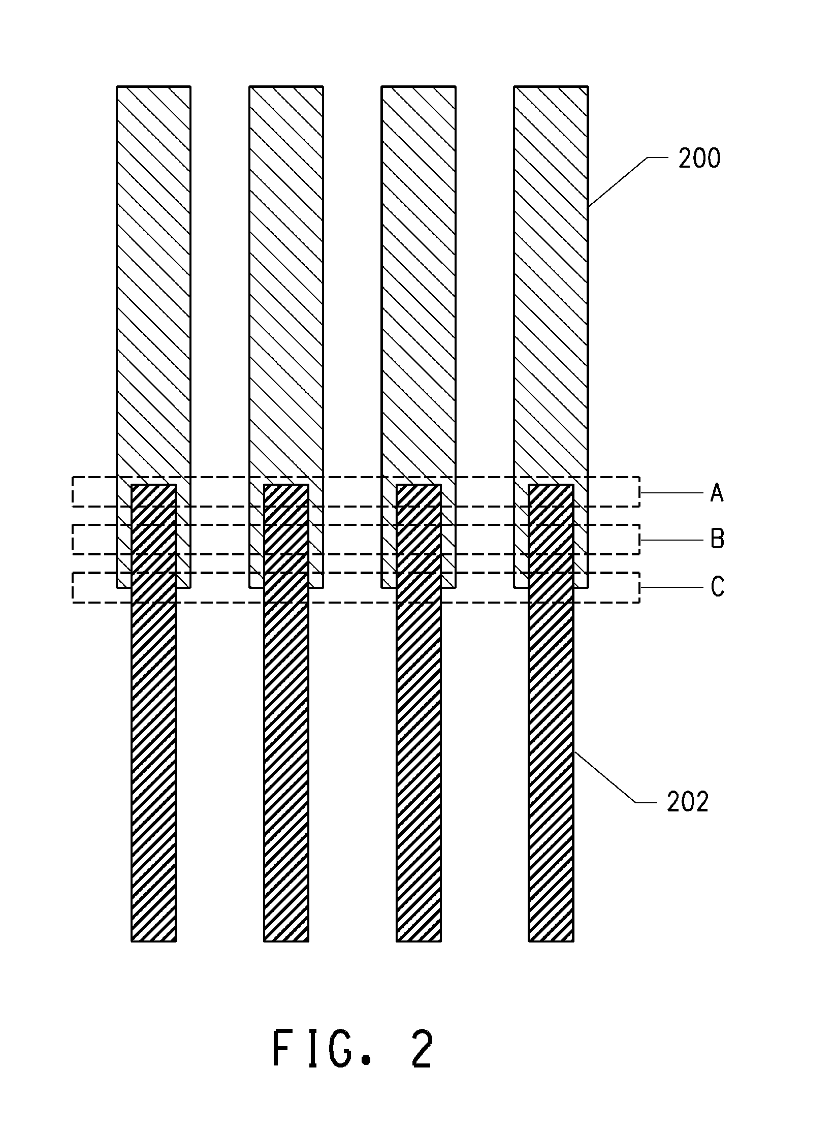 Method for forming fine electrode patterns