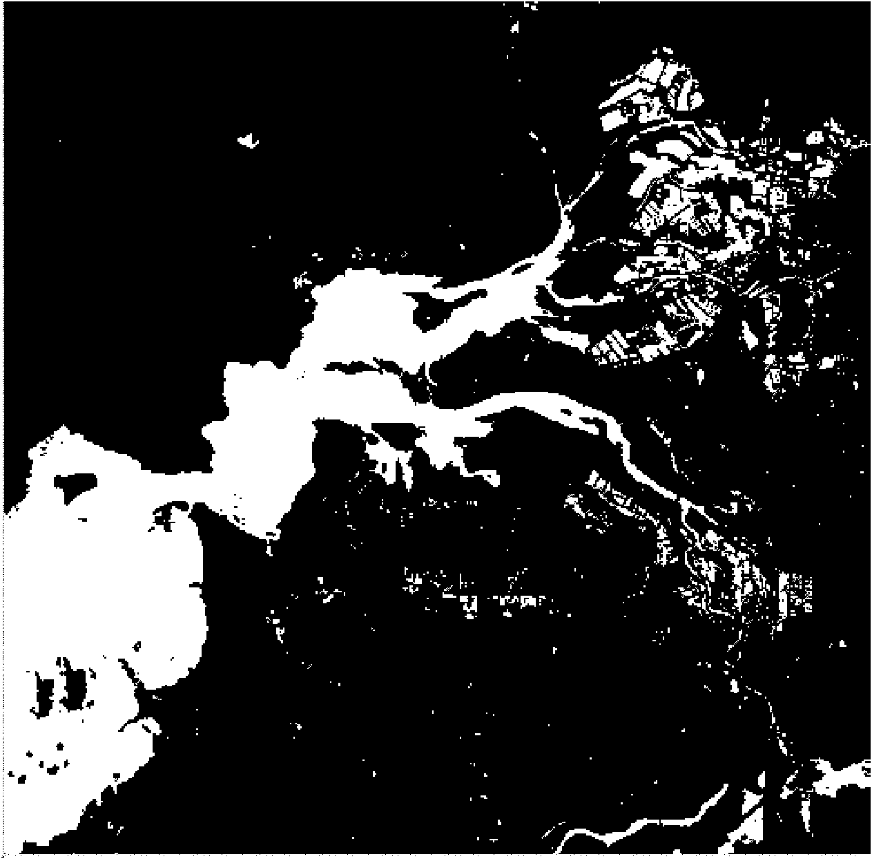 Object-oriented remote sensing image coastline extraction method