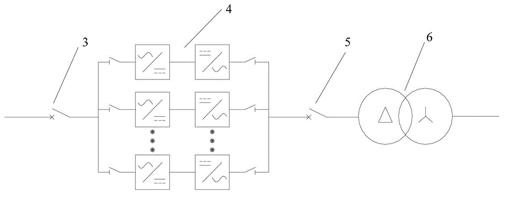 Shore-based power supplying system